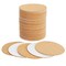 50 Pack Self-Adhesive Cork Coaster Backing Sheets - Round Circles for DIY Crafts (3.5 Inch Diameter)